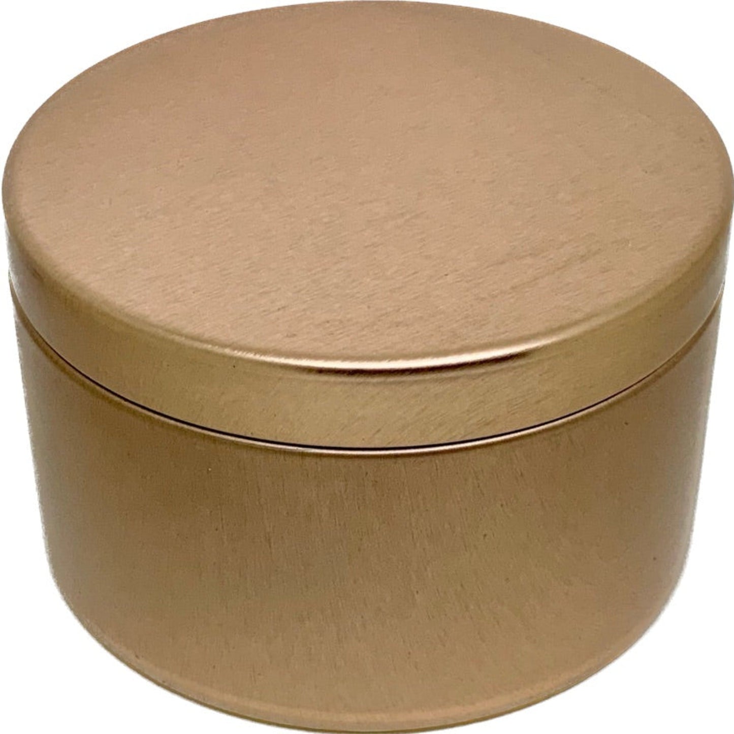 candle in bronze tin