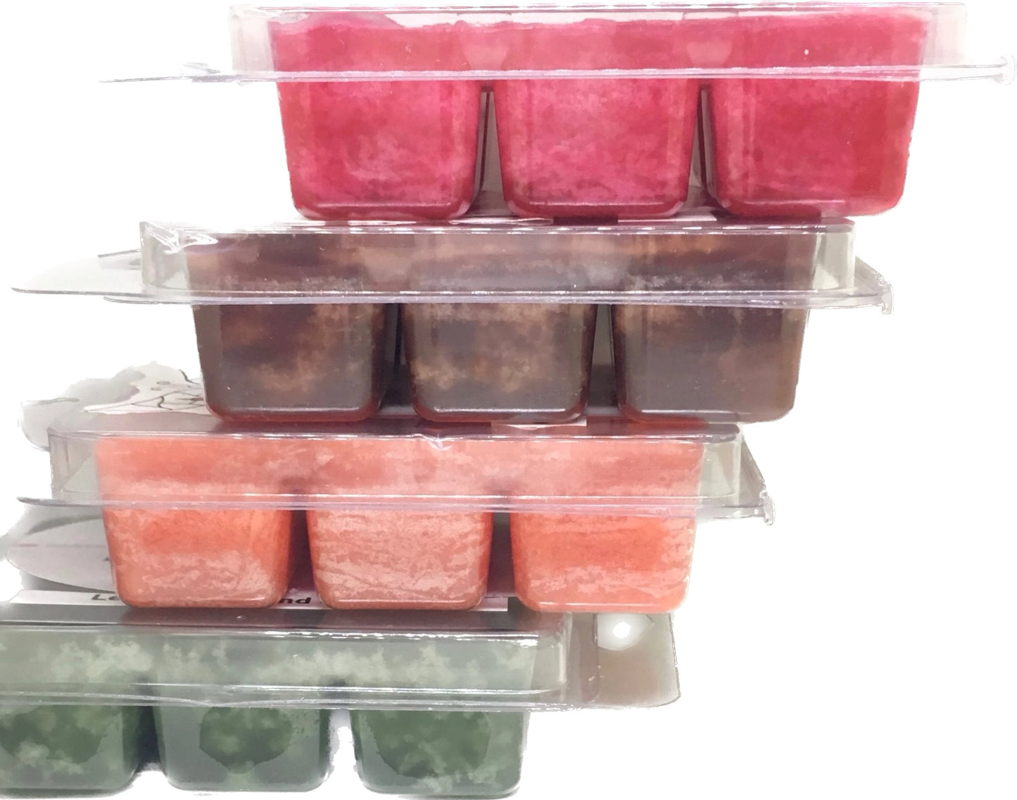 Scented Wax Melts/Cubes in a Clamshell Mold