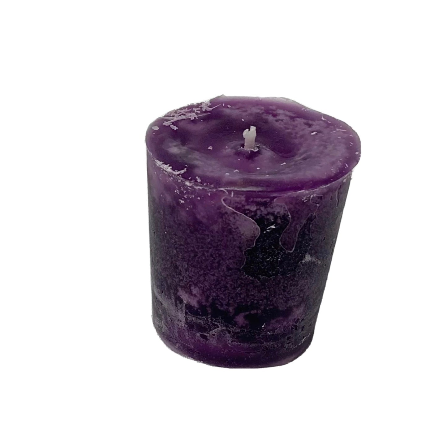 purple votive candle