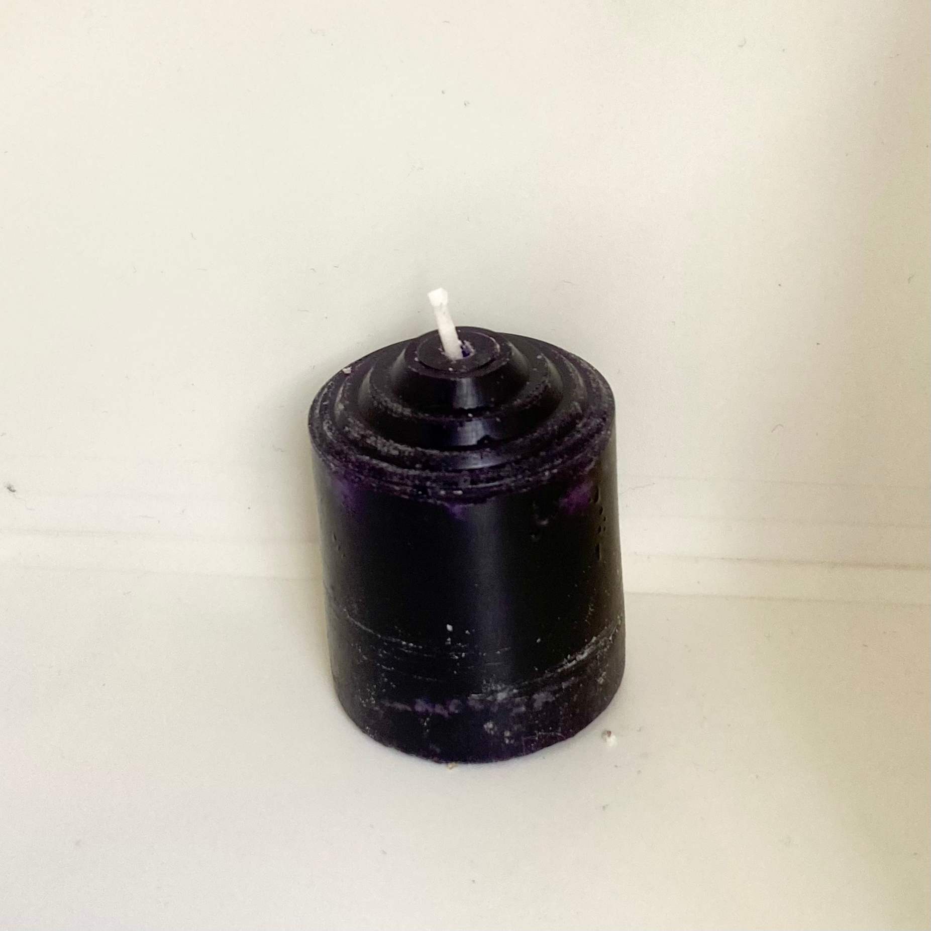 purple votive candle